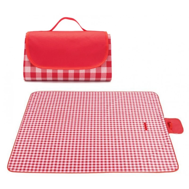 Strand/Picknickmat - Rood Geruit