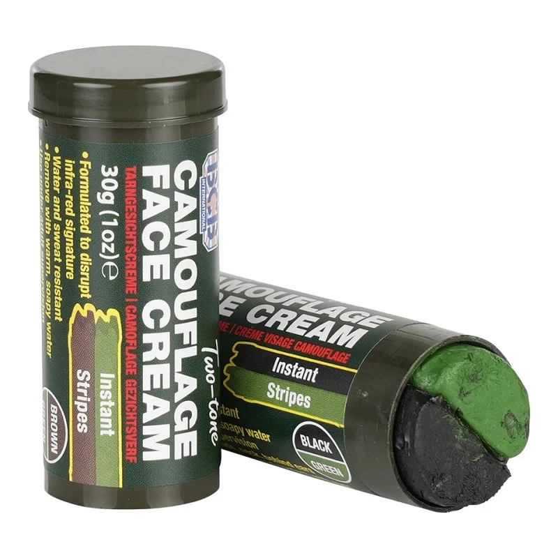BCB camo stick 2 kleuren 30 gr. CL1481 - Zwart/Groen