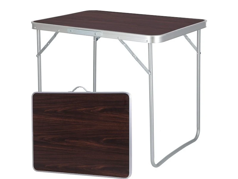 Opvouwbare Campingtafel - Bruin Houten Look