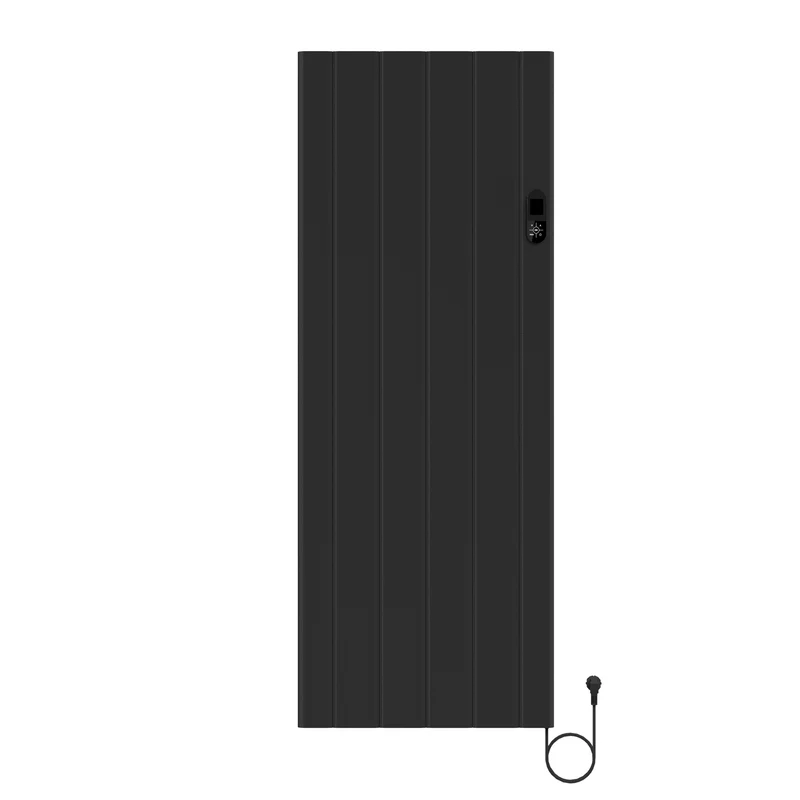 BELRAD elektrische radiator 1600x608x90 mm - Mat zwart - Programmeerbare thermostaat + Smart wifi - 2000W