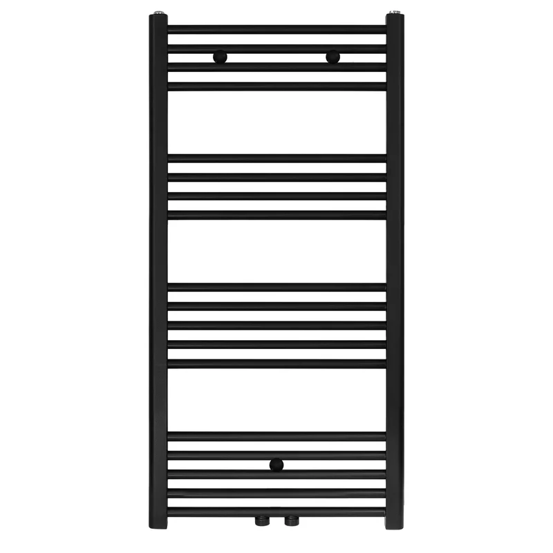BELRAD handdoekradiator 1100x600 mm - Mat zwart - 558W