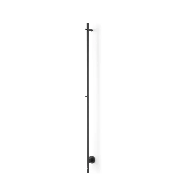 DutchLine Almi - Elektrische Handdoek Verwarmer - 24W - 1600*85*130mm – Mat zwart