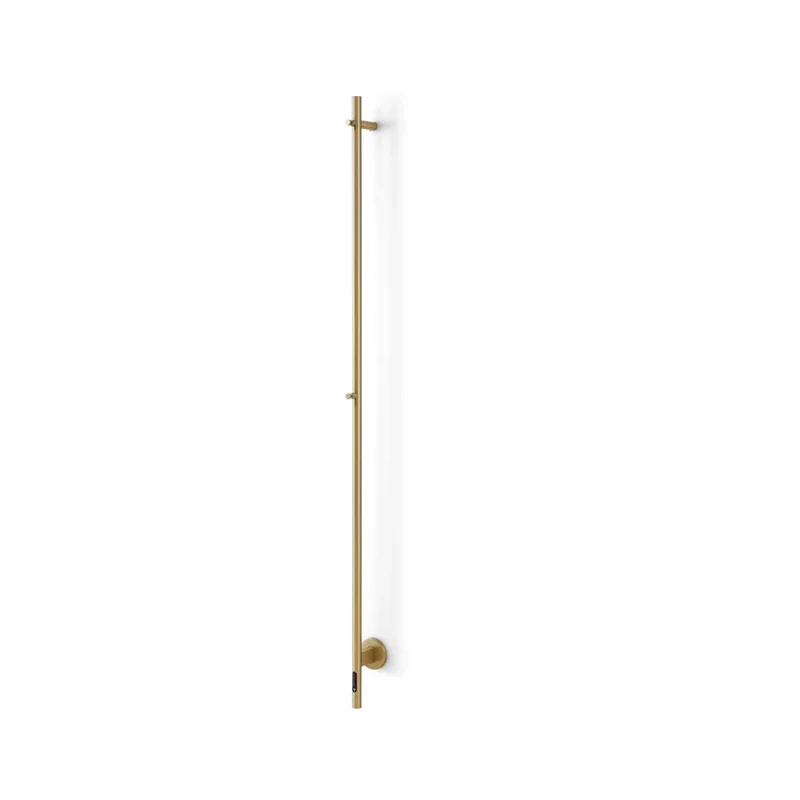 DutchLine Almi - Elektrische Handdoek Verwarmer - 24W - 1600*85*130mm – Geborsteld koper