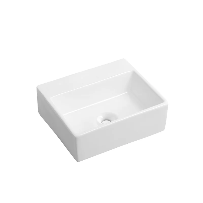ALONI LINI fontein – zonder kraangat – zonder overloop – 33,5x29 cm – glanzend wit keramiek