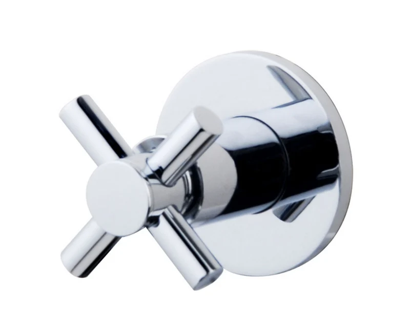 Xellanz Cross Inbouw Stopkraan 1/2 Inch - Chroom