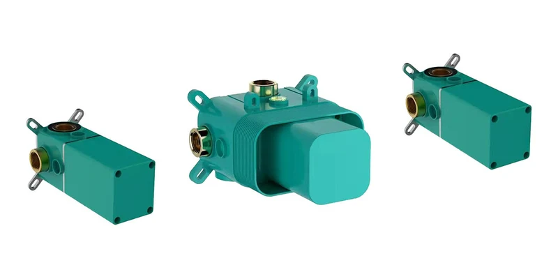 Wiesbaden Dreams Inbouwdeel Thermostatische Douchekraan - 2 Stopkranen