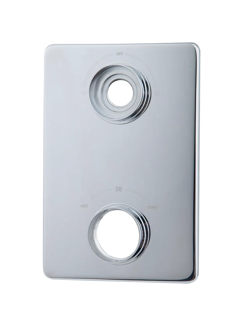 Wiesbaden Caral Verlengset Afbouwdeel 2-weg 8 mm - Chroom