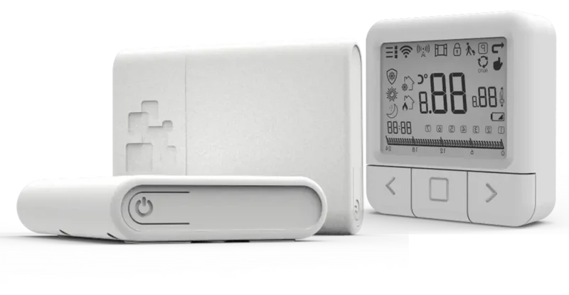 Inngenso IT WiFi v2 Thermostaat | Slimme WiFi-thermostaat met Draadloze Ontvanger