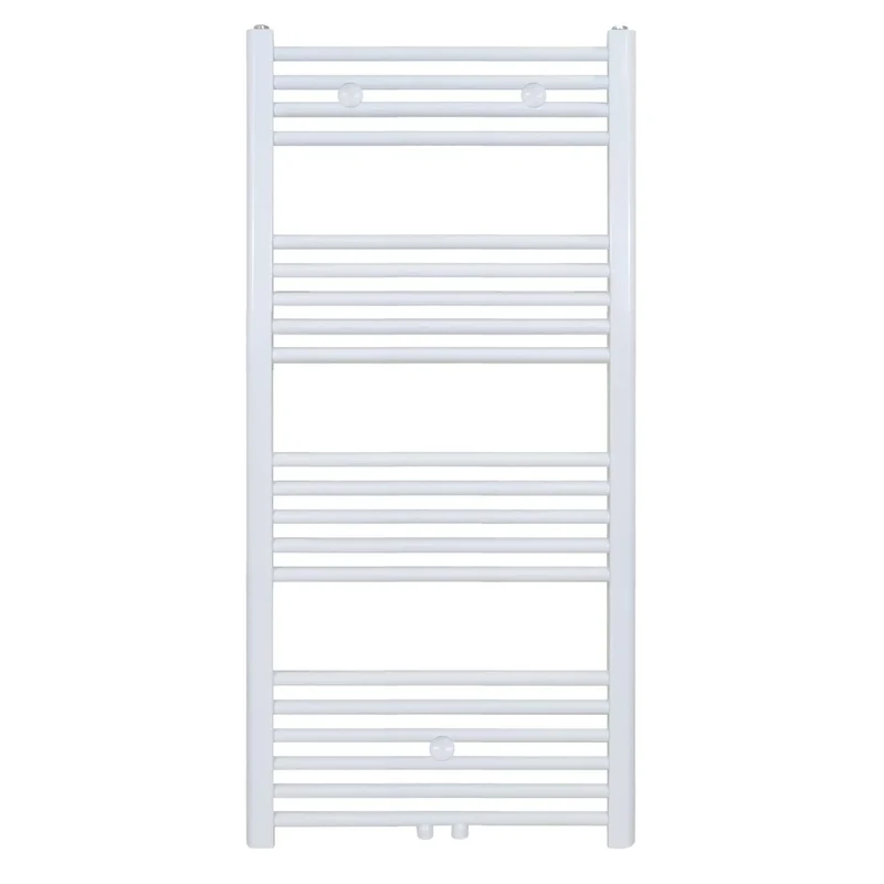 Handdoek verwarming Wit SaniSupreme Davero 120x40cm 458 W Aansluiting midden