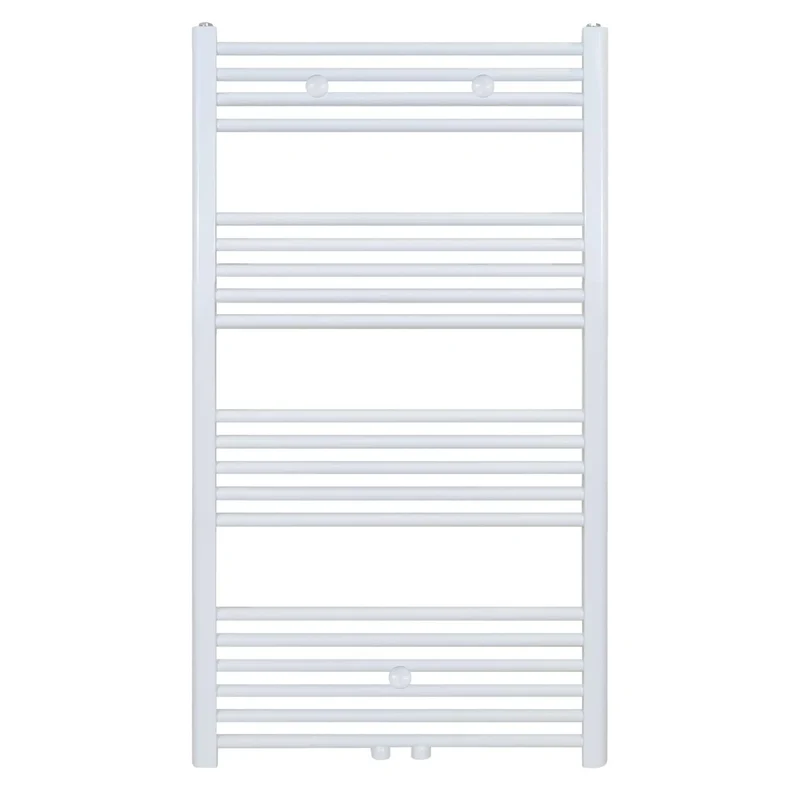 Handdoek verwarming Wit SaniSupreme Torqx 120x60cm 616 W Aansluiting midden