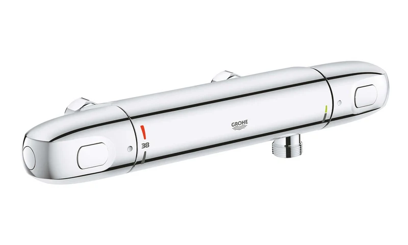 GROHE Grohtherm 1000 Thermostaatkraan Chroom, Hartafstand=12cm