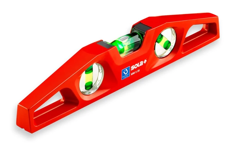 SOLA TORPEDOWATERPAS GEGOTEN ALU. 25CM MM5 25