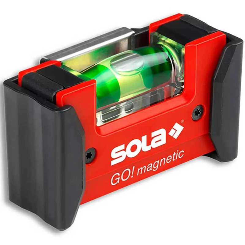 SOLA WATERPAS COMPACT 7.5CM GO! MAGNETISCH CLIP