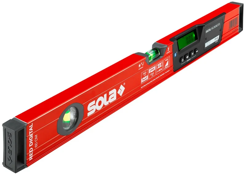 SOLA HELLINGWATERPAS ELECTRONISCH 60CM RED60 DIGITAL