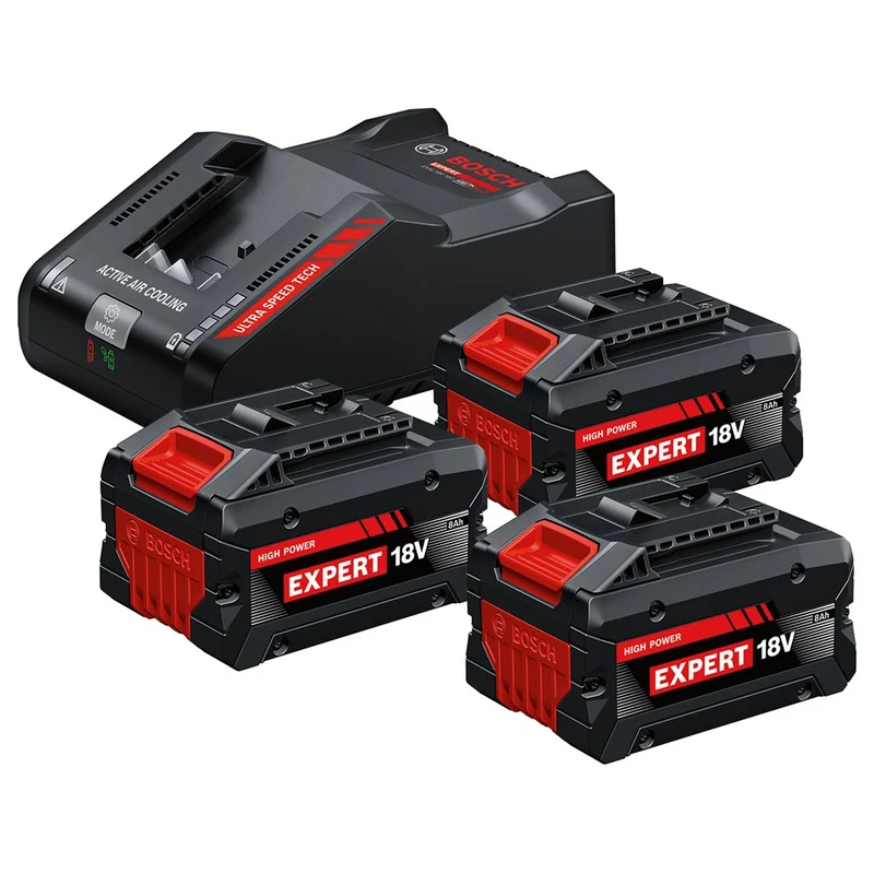 Bosch Starterkit 3x EXBA18V-80 + EXAL18V-160 - 0615V0005R