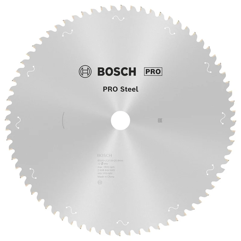 Bosch PRO STEEL CZBLAD DRY CUT 305X2,2X25,4 72