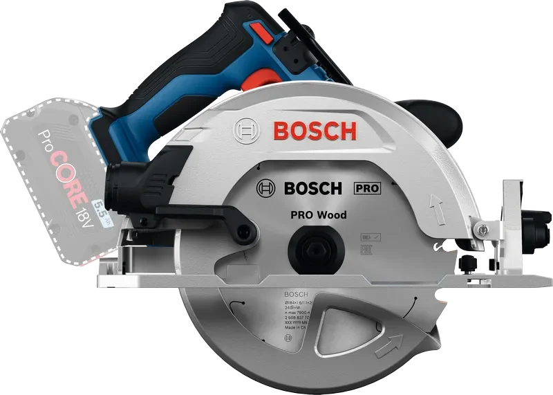 Bosch GKS18V-68-2 Accu Cirkelzaag in L-Boxx - 06016D0001