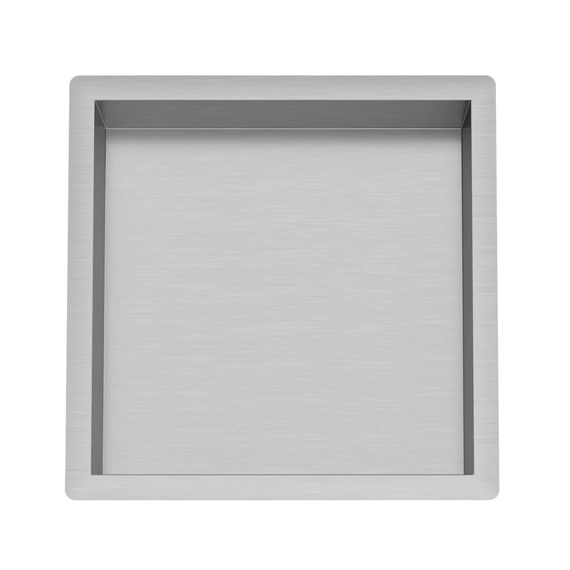 Second chance - Bathroom recessed niche ZenBay stainless steel - ZenBay 60 x 30 x 10 cm