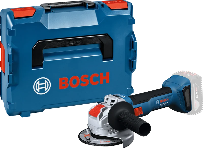 Bosch GWX 18V-8 Accu Haakse Slijpmachine in L-Boxx - 06019N9101