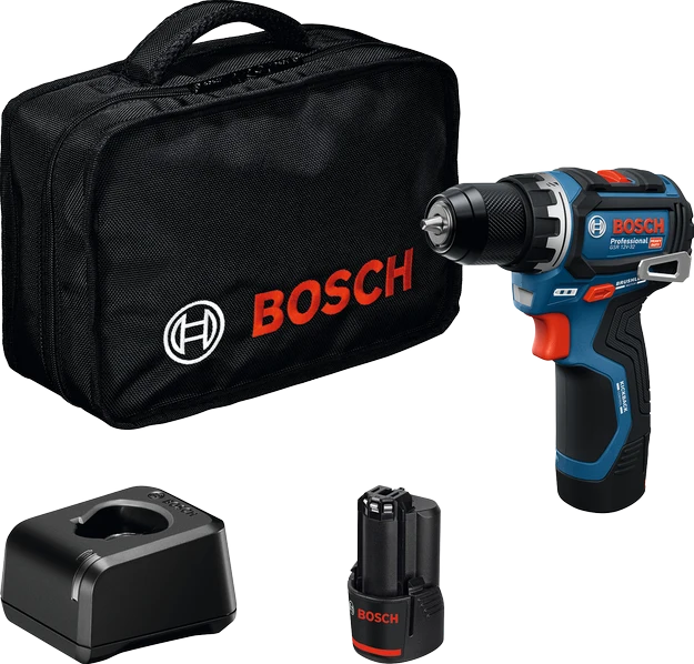 Bosch GSR 12V-32 SOLO ACCUSCHROEFBOORMACHINE TAS - 2X GBA 12V 2,0 Ah