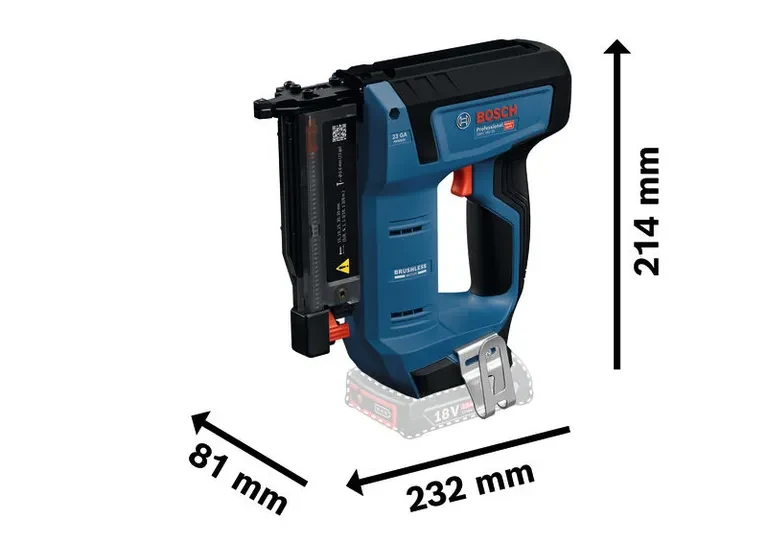 Bosch GTH 18V-14 SOLO DOOS ACCUTACKER (accu tacker)