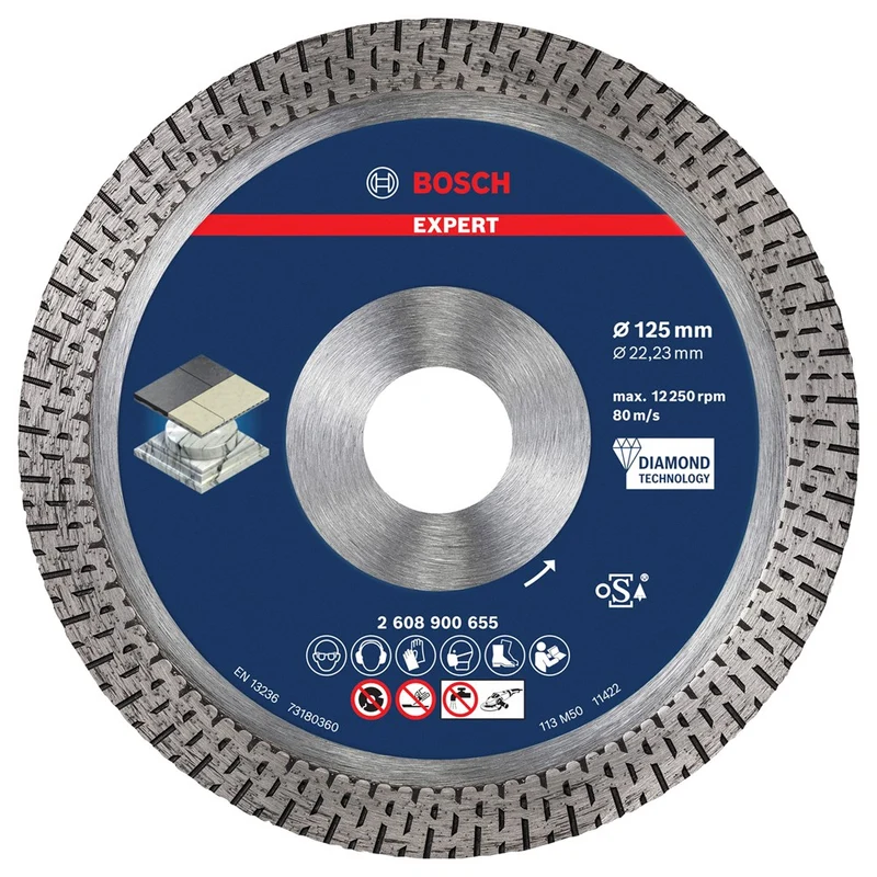 Bosch EXPERT HARDCERAMIC 125X22,23X1,4X10 MM
