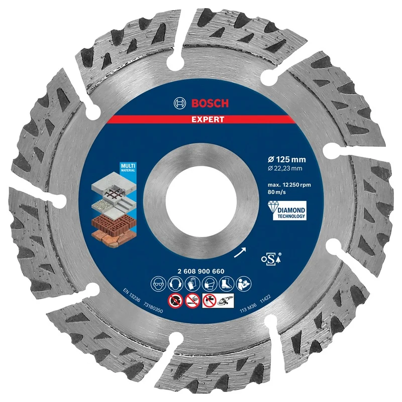 Bosch EXPERT MULTISCHIJF 125X22,23X2,2X12 MM