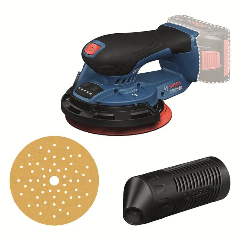 Bosch GEX 18V-150-3 Accu-Excenterschuurmachine Solo in Doos - 0601372904 (accu schuurmachine)