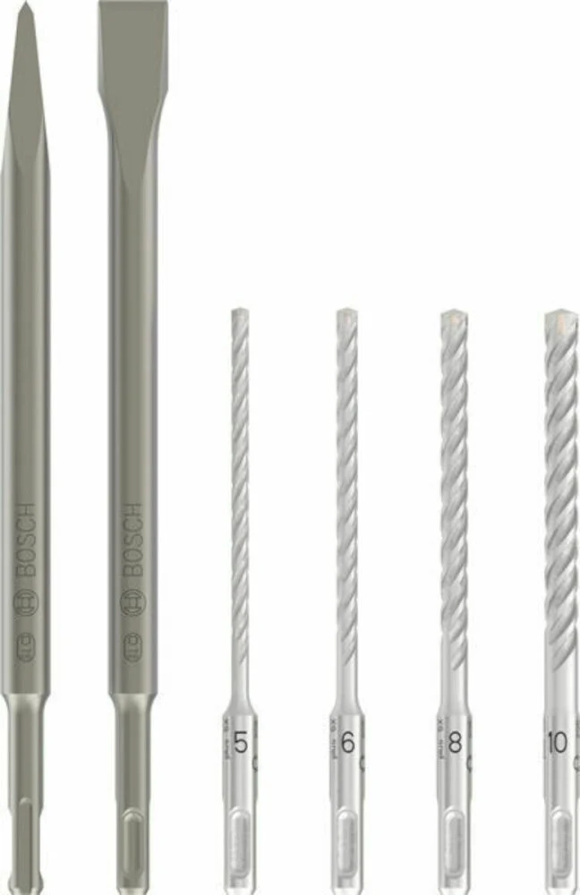 Bosch PRO SDS Plus-4C beitel- en borenset 6-delig - 2607017585
