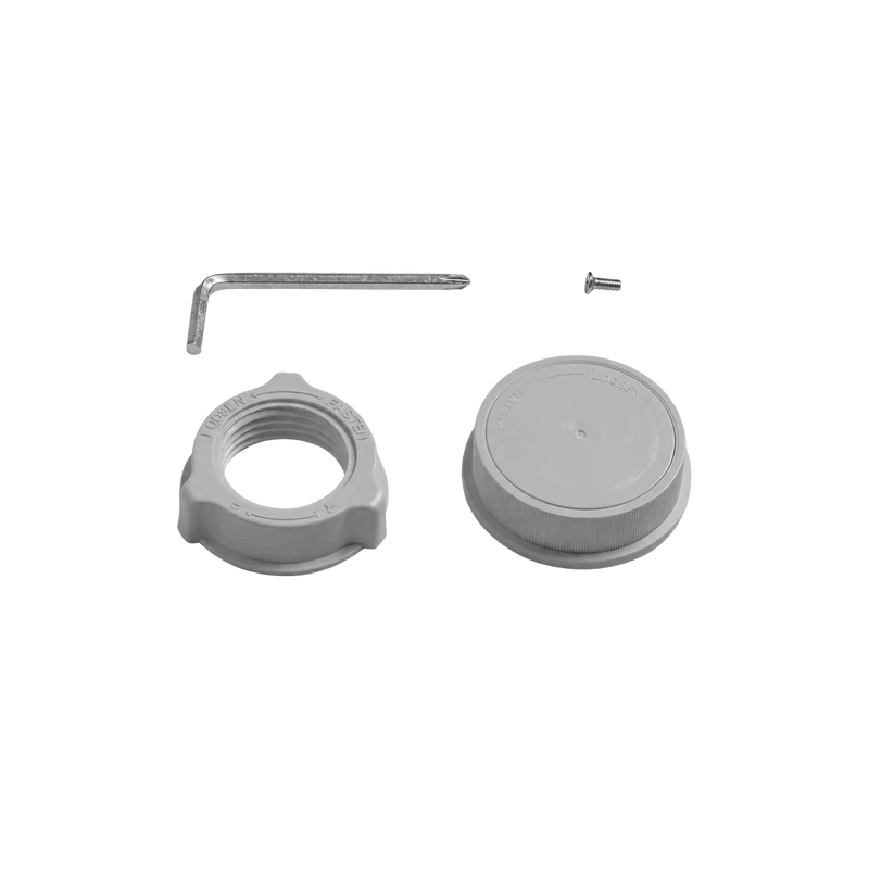 Fan Housing Ring + Blade Screw Whisper Flex Gray