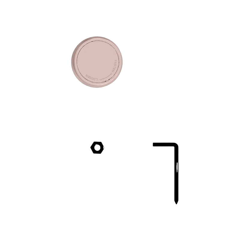 Fan Housing Ring + Blade Screw Whisper Flex 2 Soft Peach