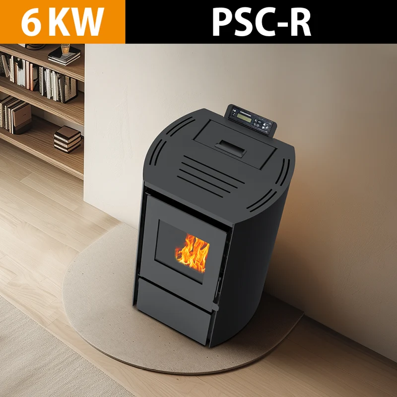 PELLETSTOVE PSC-R 6KW