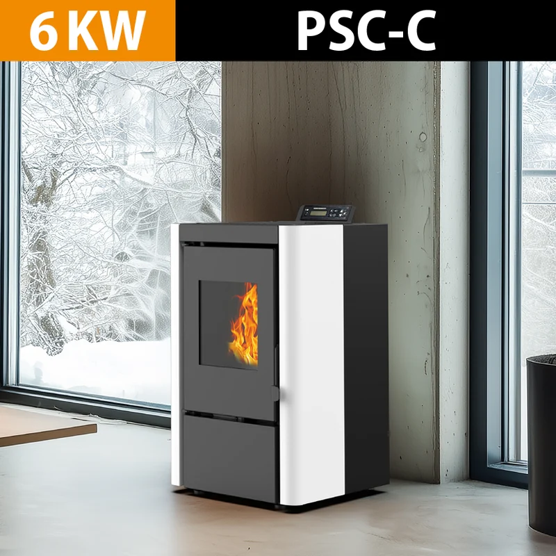 PELLETSTOVE PSC-C 6KW