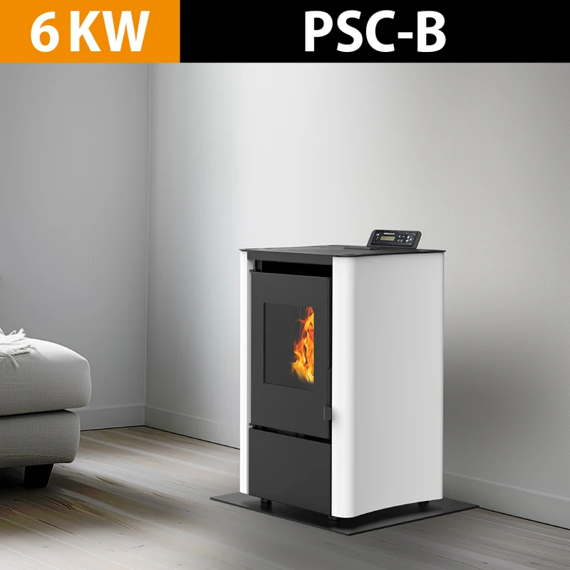 PELLETSTOVE PSC-B 6KW