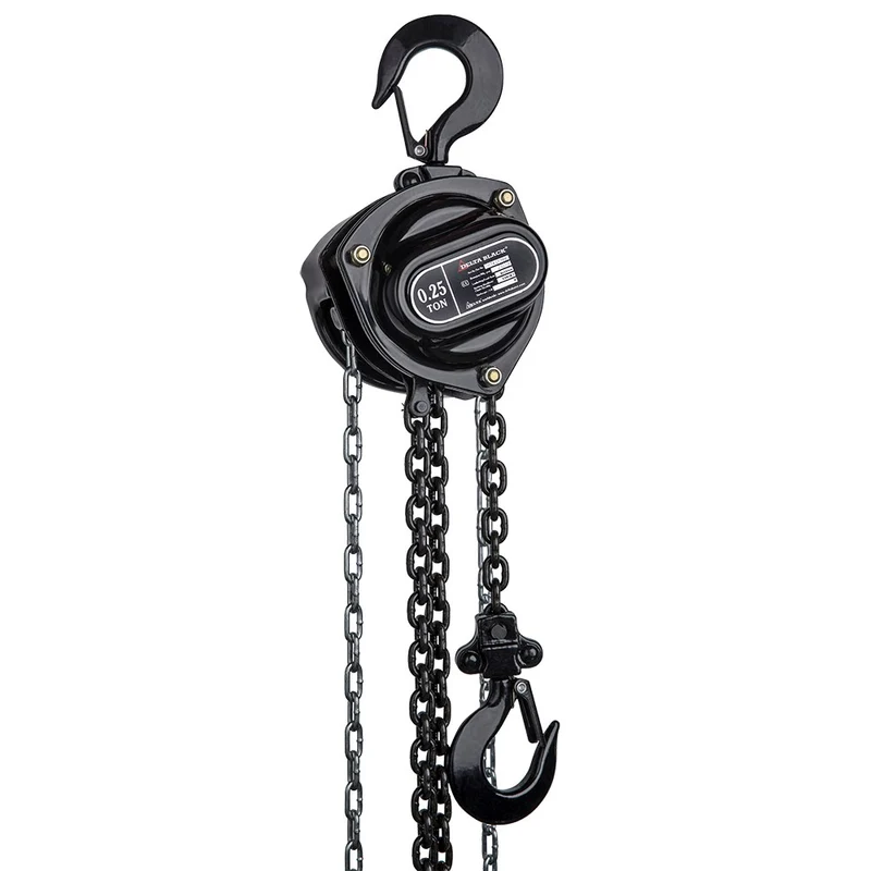 Black Handkettingtakel 0,25T met 10m Hijshoogte - DB.0.064002510