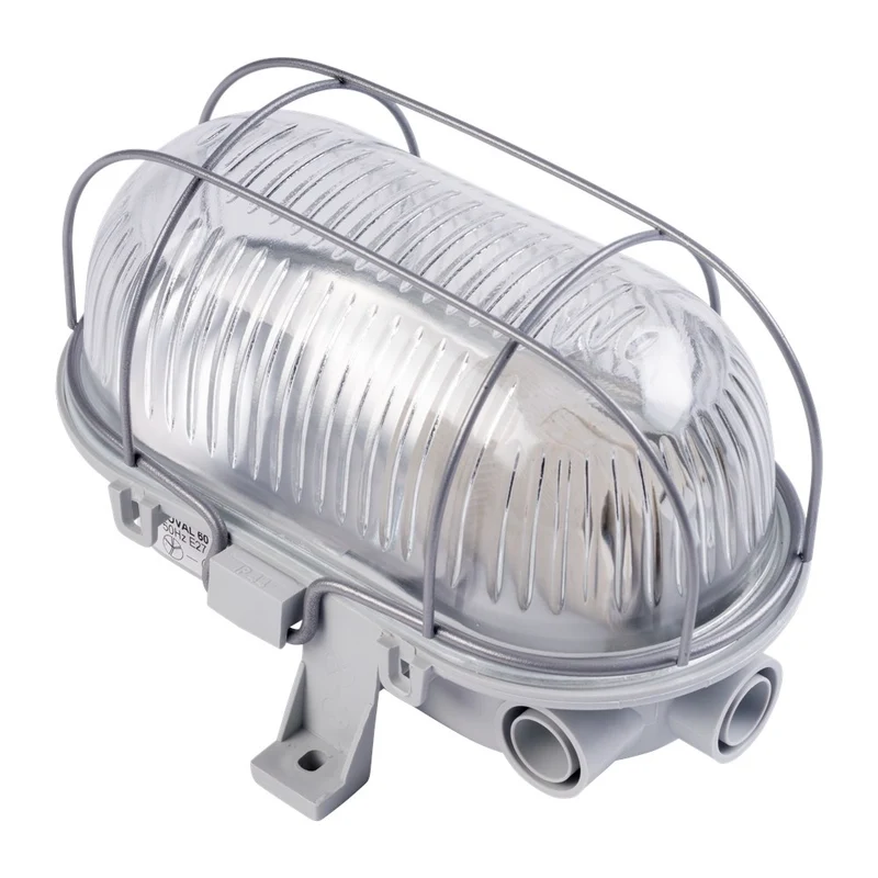 Eurolux BULLEYE60/ E27 GRIJS DRAADKORF
