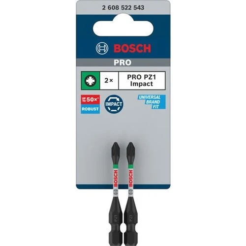 Bosch 2 PRO BITS IMPACT PZ1 55MM