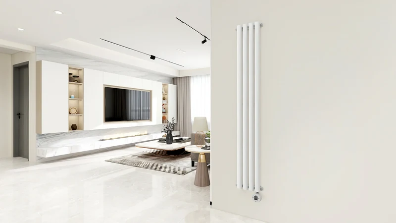 Second chance - Electric radiator vertical white Calysta 1000Watt - Default