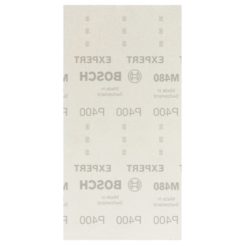Bosch EXPERT M480 SCHUURNET BEST FOR WOOD AND PAINT 115 X 230 MM KORREL 400 10X