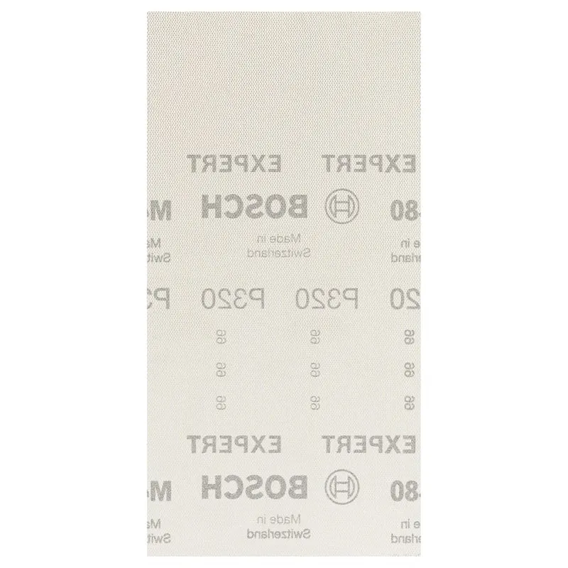 Bosch EXPERT M480 SCHUURNET BEST FOR WOOD AND PAINT 115 X 230 MM KORREL 320 10X