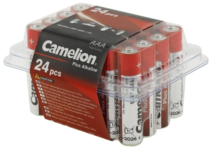 CAMELION AlkalinePlus Type AAA Value Pack 24 pcs
