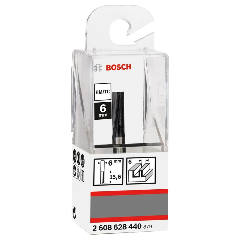 Bosch VINGERFREES 6 MM, D1 19 MM, L 19,58 MM, G 51 MM
