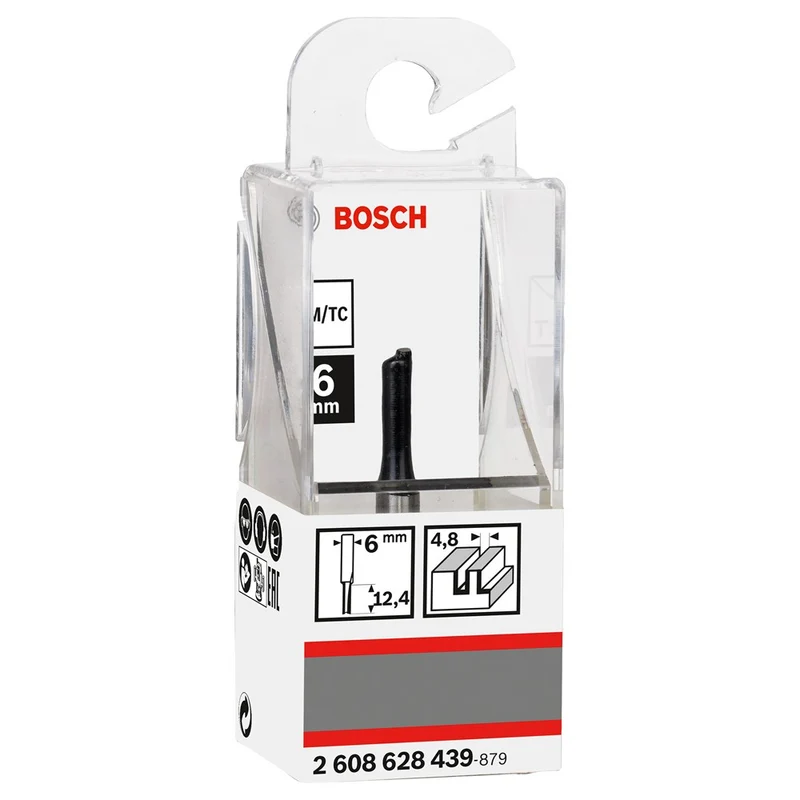 Bosch VINGERFREES 6 MM, D1 4,8 MM, L 12,4 MM, G 51 MM
