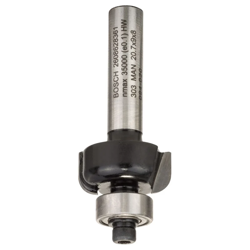 Bosch PROFIELFREES E 8 MM, R1 4 MM, D 20,7 MM, L 9 MM, G 53 MM