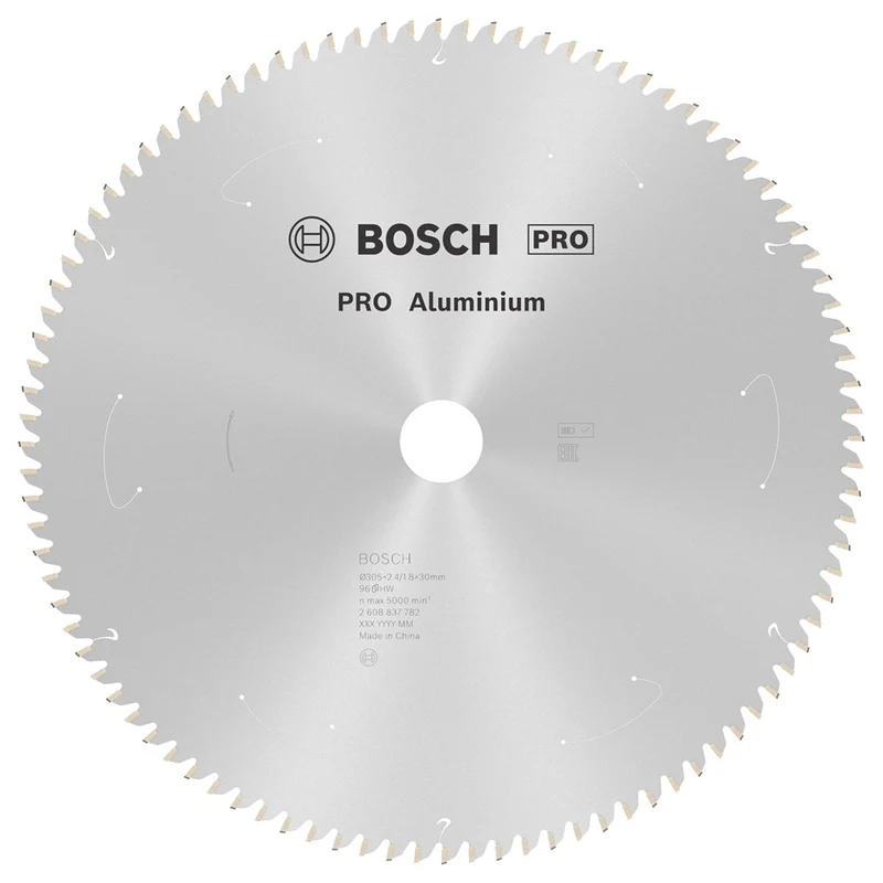 Bosch CIRKELZAAGBLAD ALUMINIUM 305X30X2.4/1.8X96T