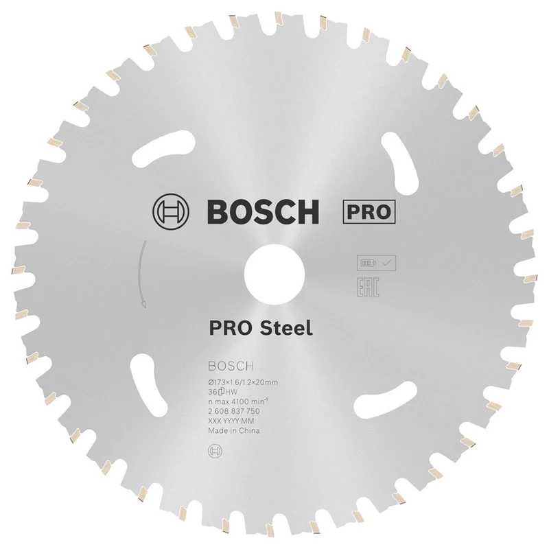 Bosch CIRKELZAAGBLAD STEEL 173X20X1.6/1.2X36T