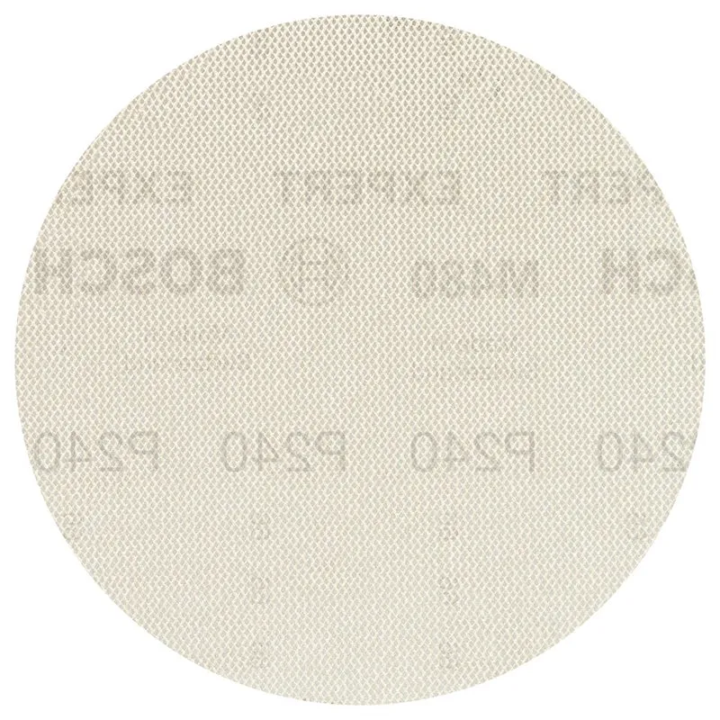 Bosch EXPERT M480 SCHUURNET BEST FOR WOOD AND PAINT DIAMETER 125 MM KORREL 240 5X