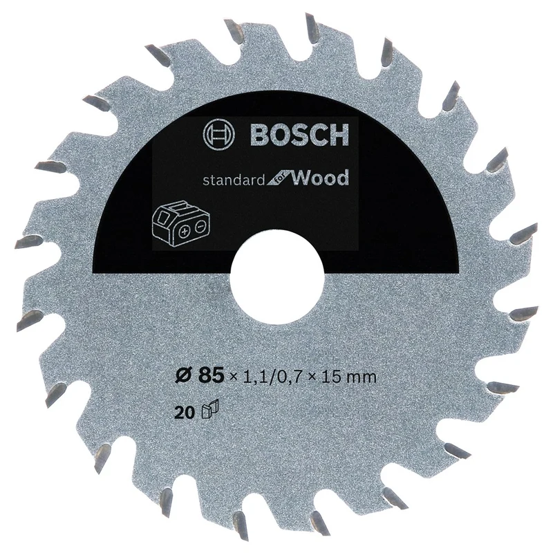 Bosch CIRKELZAAGBLAD WOOD 85X15X1.1/0.7X20T
