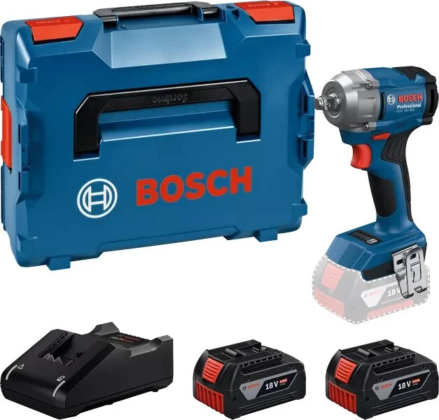 Bosch GDS 18V-350 Accu Draaislagmoeraanzetter - 06019M5022 (accu slagmoersleutel)