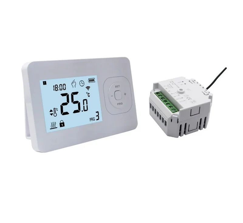 Programmable Thermostat wireless QH Basic with minirRecessed Receiver